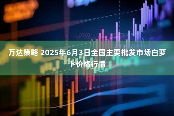 万达策略 2025年6月3日全国主要批发市场白萝卜价格行情